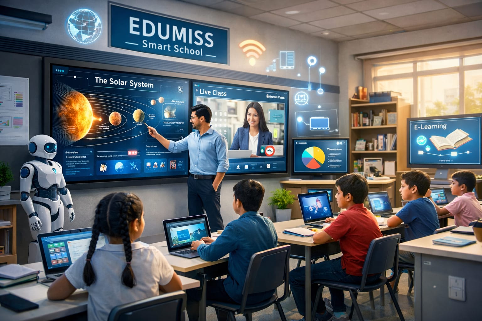 Edumiss Features Illustration